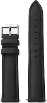 Cluse CLS010 La Bohème Black/Silver Horlogeband 18mm