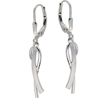 Silver Lining Oorhangers Fantasie Zilver 108.0268.00