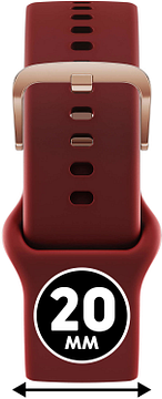 ICE WATCH Smart 025088 - Smart - Bordeaux - 20mm band