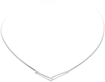 Silver Lining Choker Tussenstuk Mat/Glans CZ 925 103.0717.45