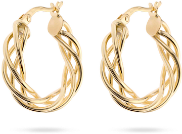 SWING JEWELS SWIRL 14 CT YELLOW GOLD EARRING 01.3040.12.01