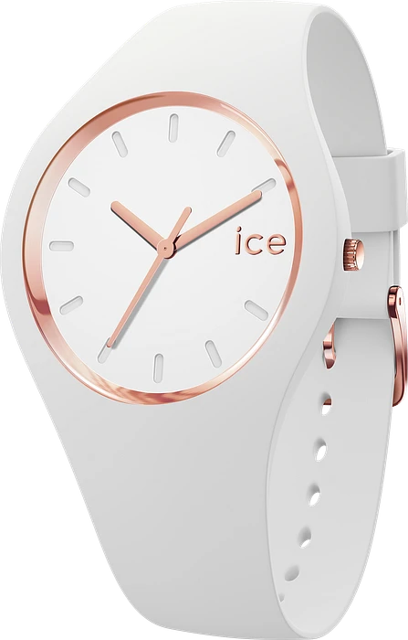 Ice Watch ICE glam - White Rose-Goudkleurig - S 37mm - 024522 Ice Watch ICE glam - White Rose-Goudkleurig - S 37mm - 024522