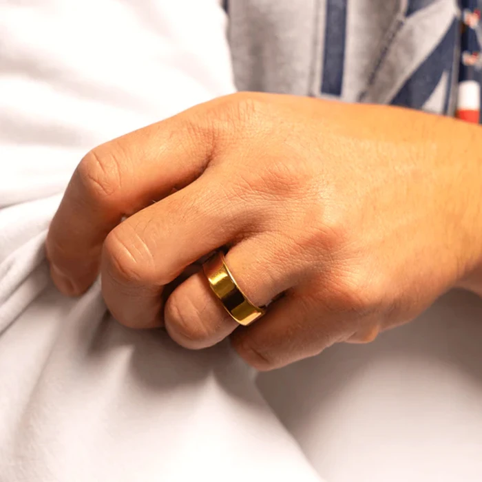 ICE ring connected smart ring Goudkleurig ICE ring connected smart ring Goudkleurig