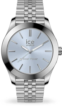 Ice Watch ICE steel - Zilverkleurig light blue - Small - SOLAR 3H 023789