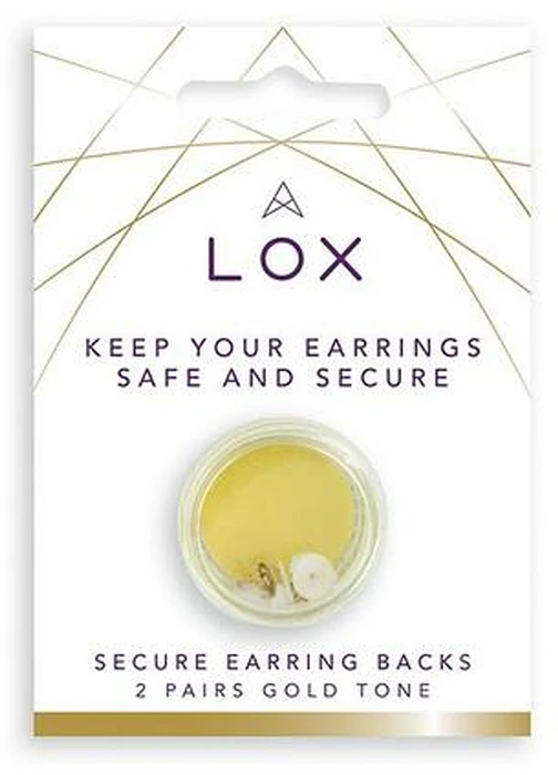 LOX | Veiligheidssluiting Oorbellen - Goudkleurig Locking Earring backs LOX | Veiligheidssluiting Oorbellen - Goudkleurig Locking Earring backs