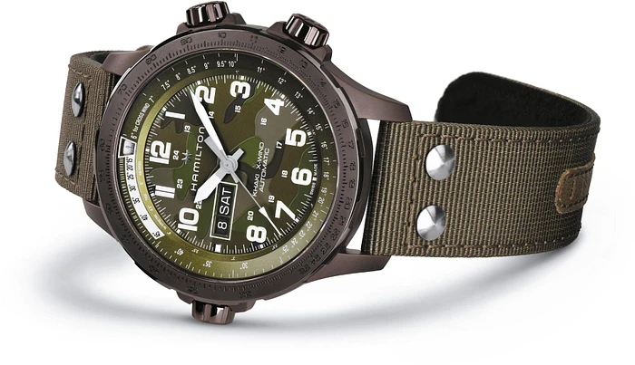 Hamilton Khaki Aviation Day Date H77775960 Hamilton Khaki Aviation Day Date H77775960