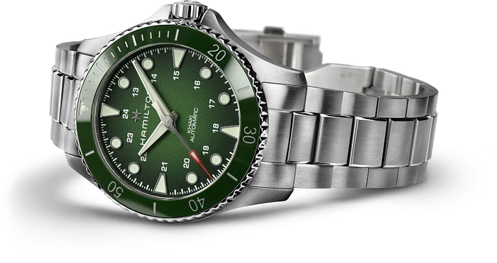 Hamilton Navy H82525160 Khaki Navy Scuba