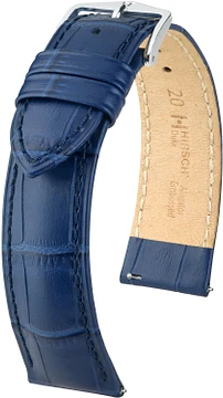 HIRSCH DUKE L BLUE CALF Zilverkleurig