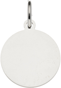 Silver Lining Graveerplaatje Rond 14mm Zilver* 142.0032.14