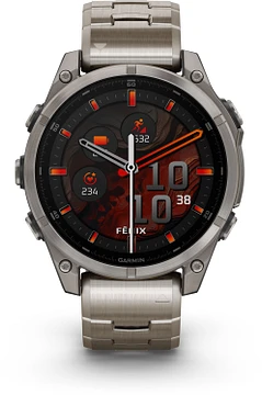 Garmin Fenix 8 - 010-02904-40 47 mm, AMOLED Sapphire, Titanium Band