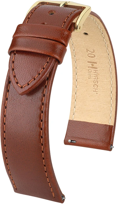 HIRSCH OSIRIS M MID BROWN SHINY CALF Goudkleurig HIRSCH OSIRIS M MID BROWN SHINY CALF Goudkleurig